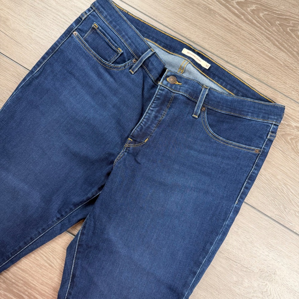 Levi's Womens Jeans 311 Shaping Skinny Dark Wash Blue 32
